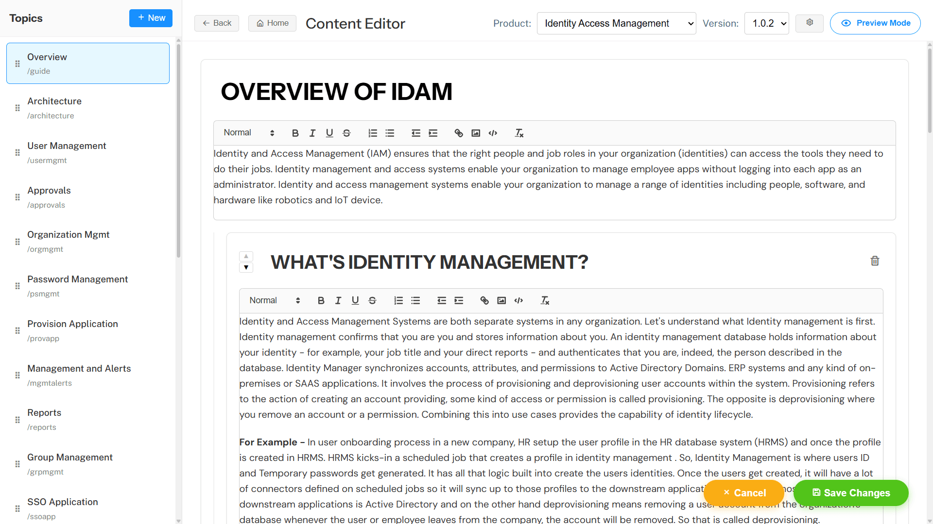 Thumbnail for Tanflow Admin Docs Portal (Internal Documentation CMS)